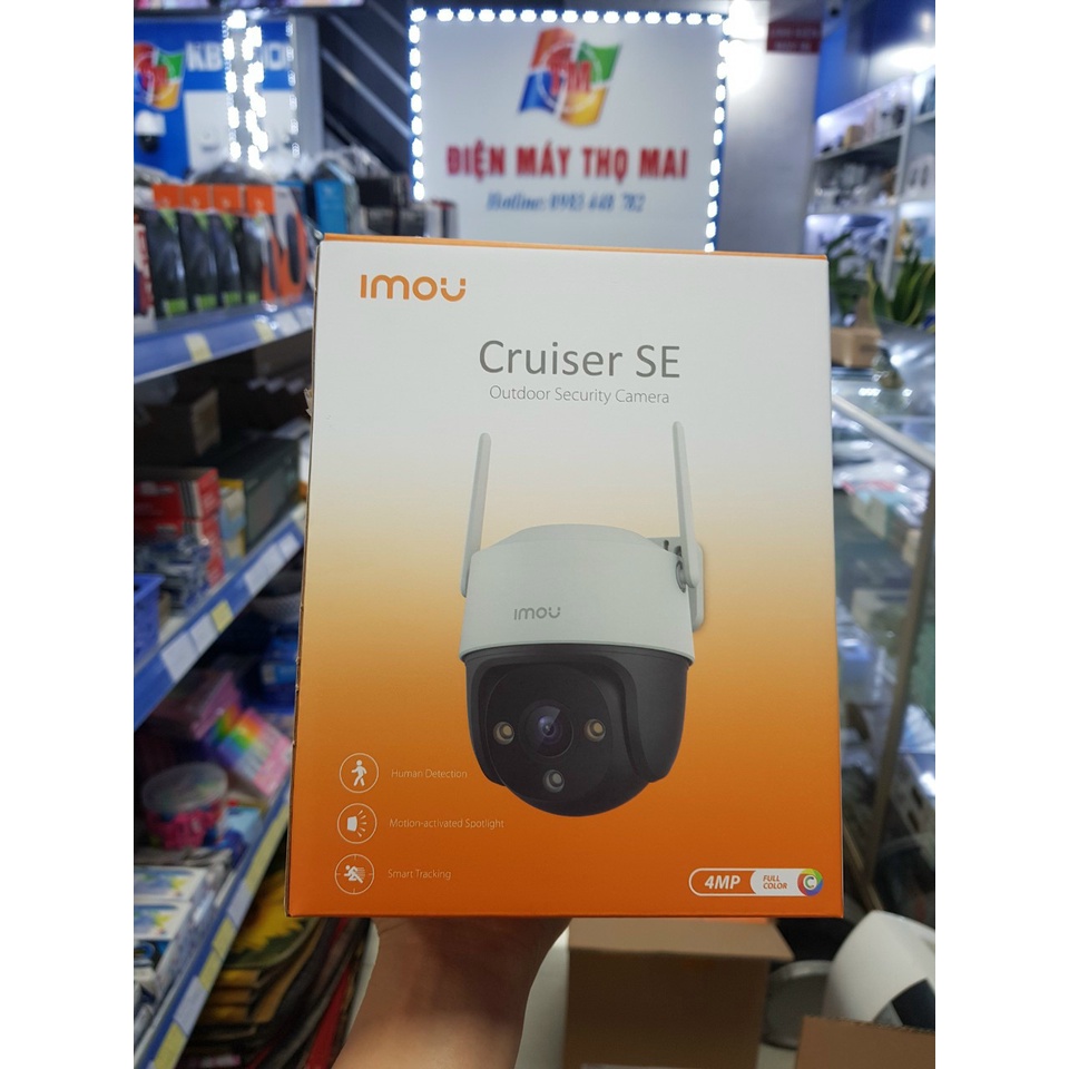 Camera Ip wifi IMOU S21FP tích hợp mic ghi âm, có led, có màu ban đêm
