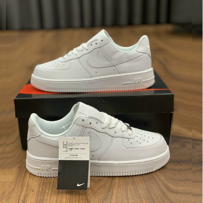 Giày Air force 1 cao cấp 💝FREESHIP💝 Giầy sneaker thể thao af1 nam nữ full trắng kèm hộp bill, tag