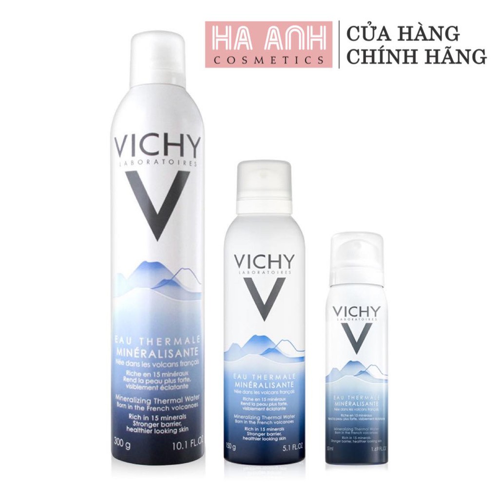 XỊT KHOÁNG DƯỠNG ẨM MỀM MỊN DA VICHY