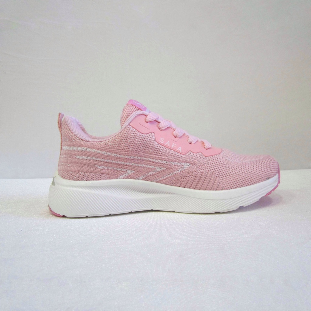 Giày Safa Thể Thao Sneakers Nữ Màu Hồng Đế Phylon Vải Dệt Siêu Nhẹ, Êm Chân Mã ATS006  Full Size Nữ 36-40 | BigBuy360 - bigbuy360.vn