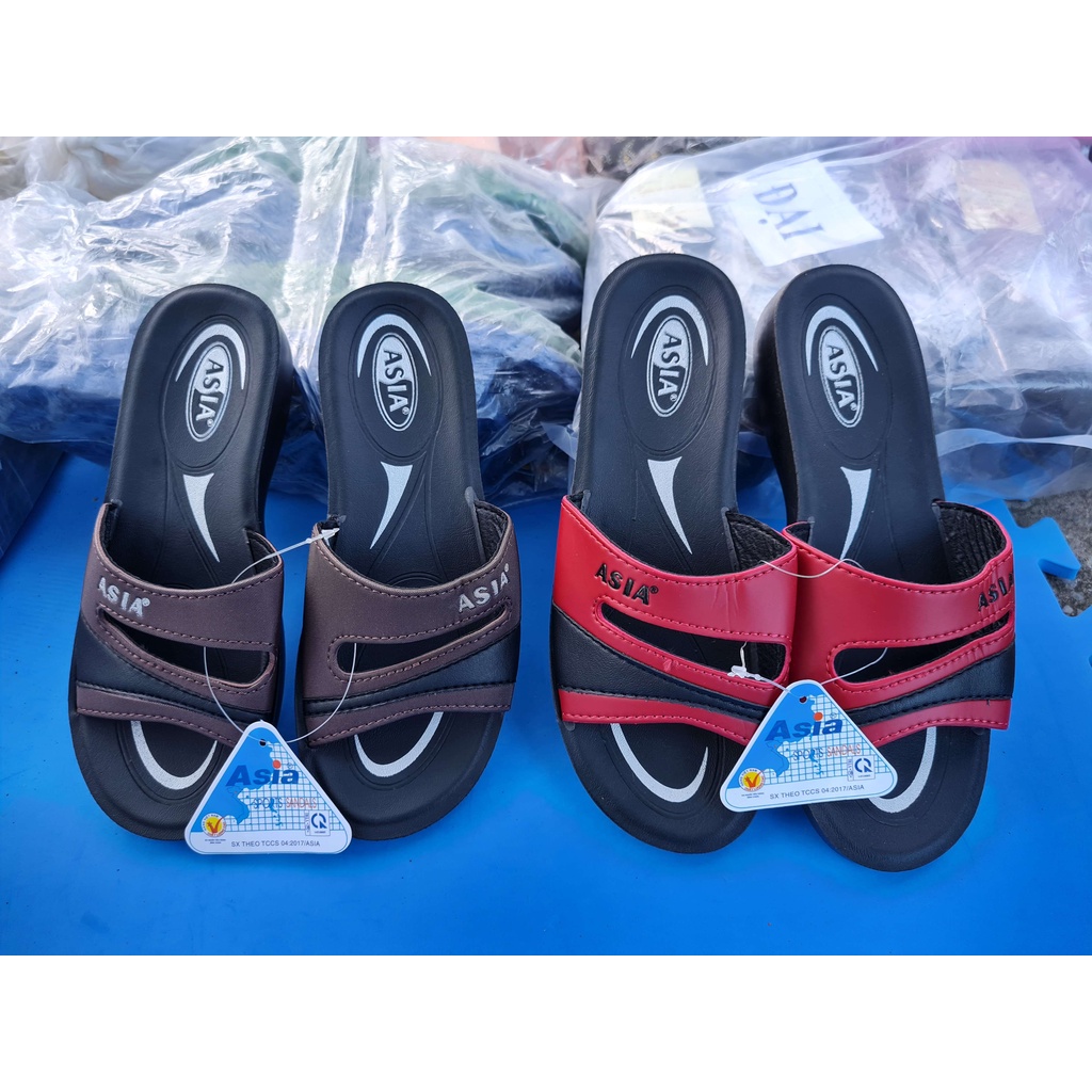 Dép nữ Asia cho người trung tuổi bền, đẹp êm chân, chống trơn, trượt