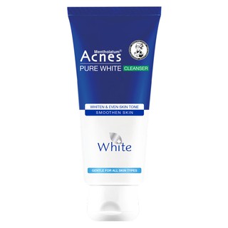 Sữa rửa mặt trắng da ngừa khuẩn mụn Acnes Pure White 50g