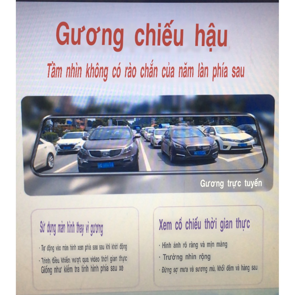 HD 12 inch  Ghi âm lái xe | BigBuy360 - bigbuy360.vn