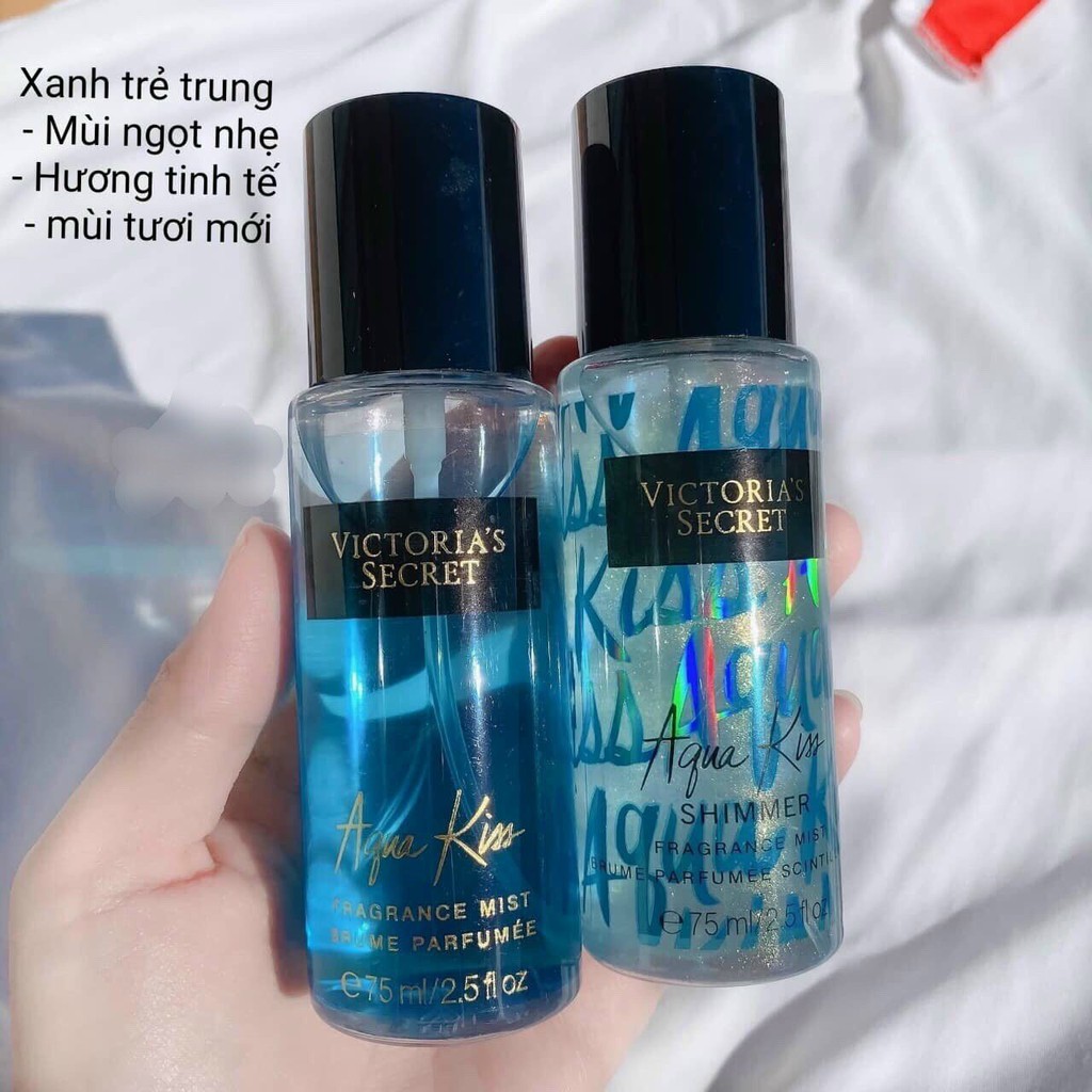Set xịt thơm body mist Victoria ’s Secret 75ml/ chai - Siêu thơm | Thế Giới Skin Care