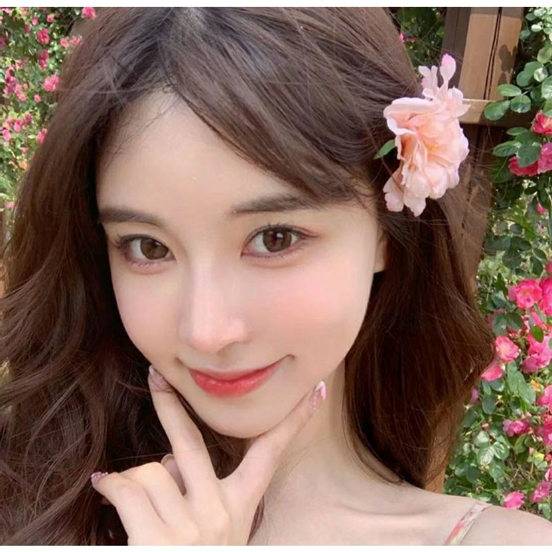 Hoa cài kẹp tóc dùng đi biển du lịch trang trí nghệ thuật cho mái tóc Lh0917399527