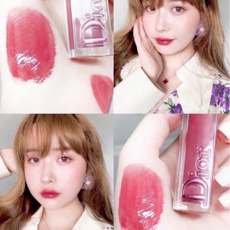 Son Dưỡng Bóng Dior Addict Stellar Lip Gloss 976 Be Dior - Fuchsia Màu Đỏ Hồng