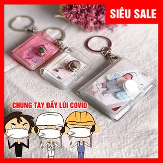 Album móc khóa + 18 ảnh in theo yêu cầu