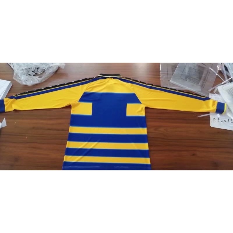 Áo Thun Bóng Đá Tay Dài Cổ Điển 99-00 Parma s-2xl* Có Sẵn Cho Tùy Chỉnh*