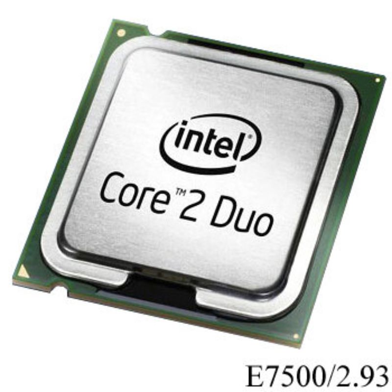 Cpu intel Core 2 duo E7500 2.93Ghz zin tháo máy, E8400 3.0Ghz