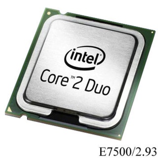 Cpu intel Core 2 duo E7500 2.93Ghz zin tháo máy, CPU E8400 3.0Ghz