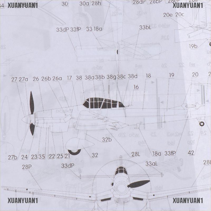 Máy Bay Ném Bom Junkers Ju-87 D-3 Tỉ Lệ 1: 33