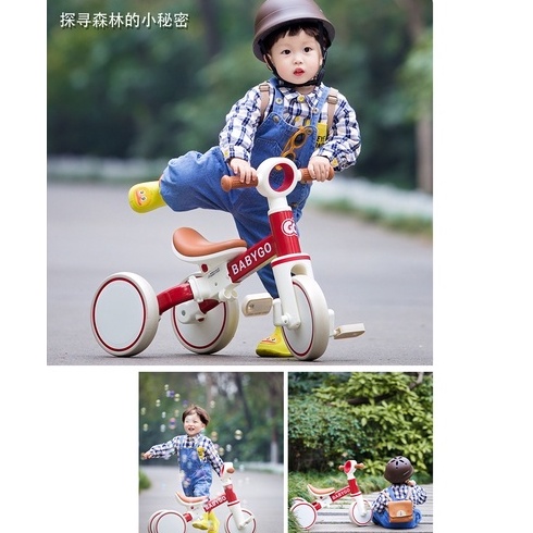 Xe đạp 3 bánh cho bé SPORT 3 in 1 - Xe thăng bằng -Xe chòi chân cho bé cao cấp.