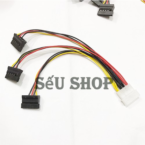 Cáp chia 3 cổng Sata từ chân Ata Molex  - TQCAP002