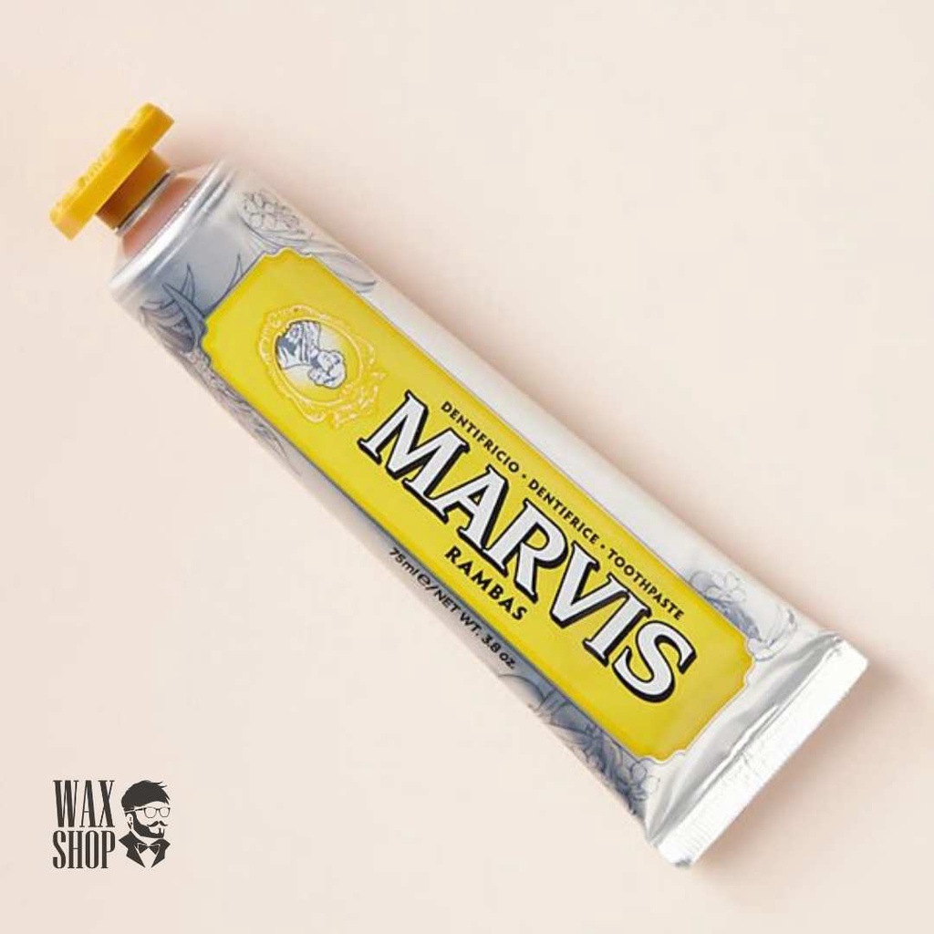 Kem Đánh Răng Marvis - Rambas Phiên Bản Limited Edition (Italia)  [Nội Địa Ý]   Giúp Làm Trắng Răng, Đánh Bật Mảng Bá