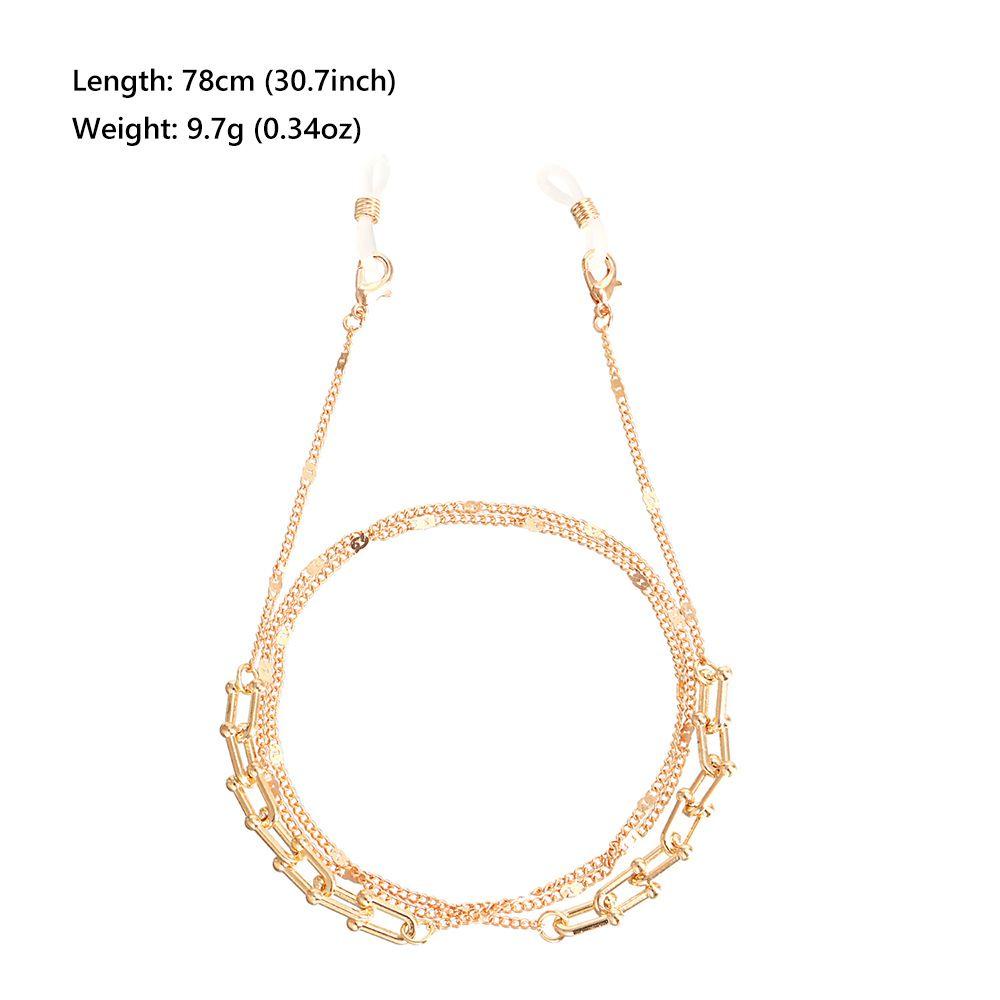 MOILYVN Dây Đeo Mắt Kính Đính Ngọc Trai Thời Trang