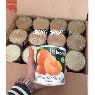 [Combo 3] Đào Ngâm Kronos Lon 820g