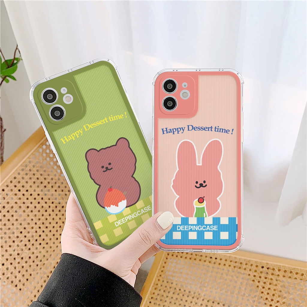 Ốp lưng iphone DeeppingCase trong cạnh vuông 6/6plus/6s/6splus/7/7plus/8/8plus/x/xr/xs/11/12/13/pro/max/plus/promax