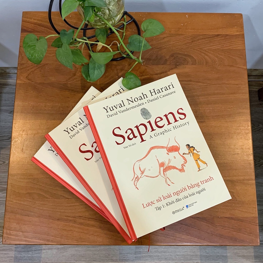 Sách - Sapiens: Lược sử loài người bằng tranh ( Tập 1 + 2 )