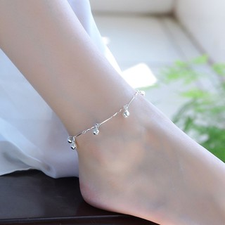 [ FREESHIP 50K ] Lắc chân chuông nữ bạc phong cách Hàn Quốc