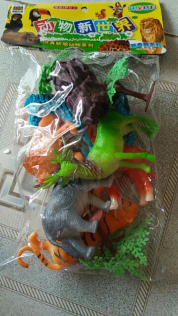 Đồ chơi túi 12 con giáp, túi thú rừng