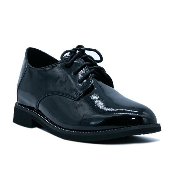 Giày oxford giả da đế 3cm Aokang 192431042 Đen