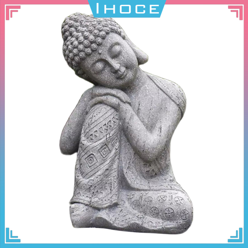 Mô Hình Tượng Phật Đang Ngủ Bằng Nhựa Resin Sáng Tạo Làm Quà Tặng / Trang Trí Nội Thất