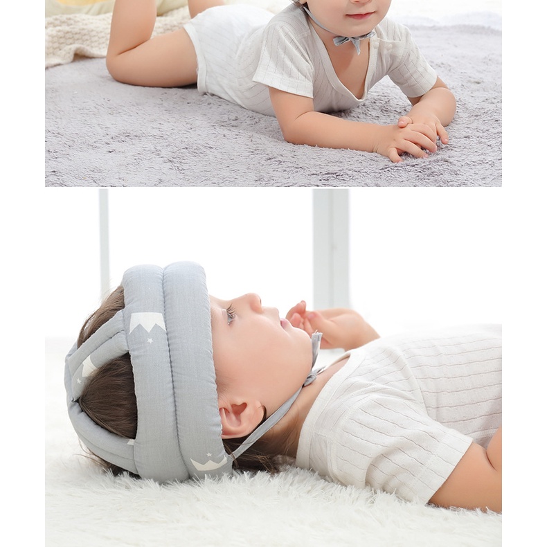 [HCM] Mũ bảo hiểm bảo vệ đầu an toàn cho bé tập đi,3 tùy chọn màu sắc-MY-FHM