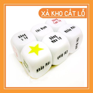 ❤️FREE SHIP TOÀN QUỐC_Combo 10 Viên Xí Ngầu Xúc Xắc Uống Bia Rượu Xả Stress Cực Vui,Cực Ngầu.(Mua 10 Tặng 5).