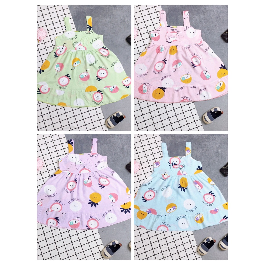 Đầm Tole Nhiều Mẫu Dễ Thương Bé Gái