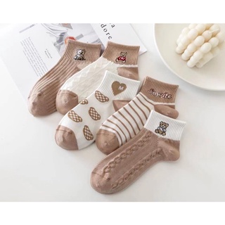 Vớ gấu nâu set 5 đôi