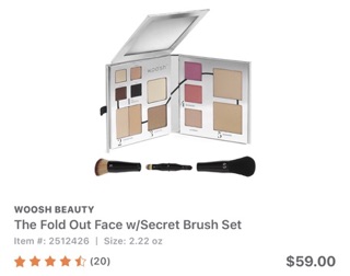 [Lỗi] Bảng phấn Fold Out Face Woosh Beauty