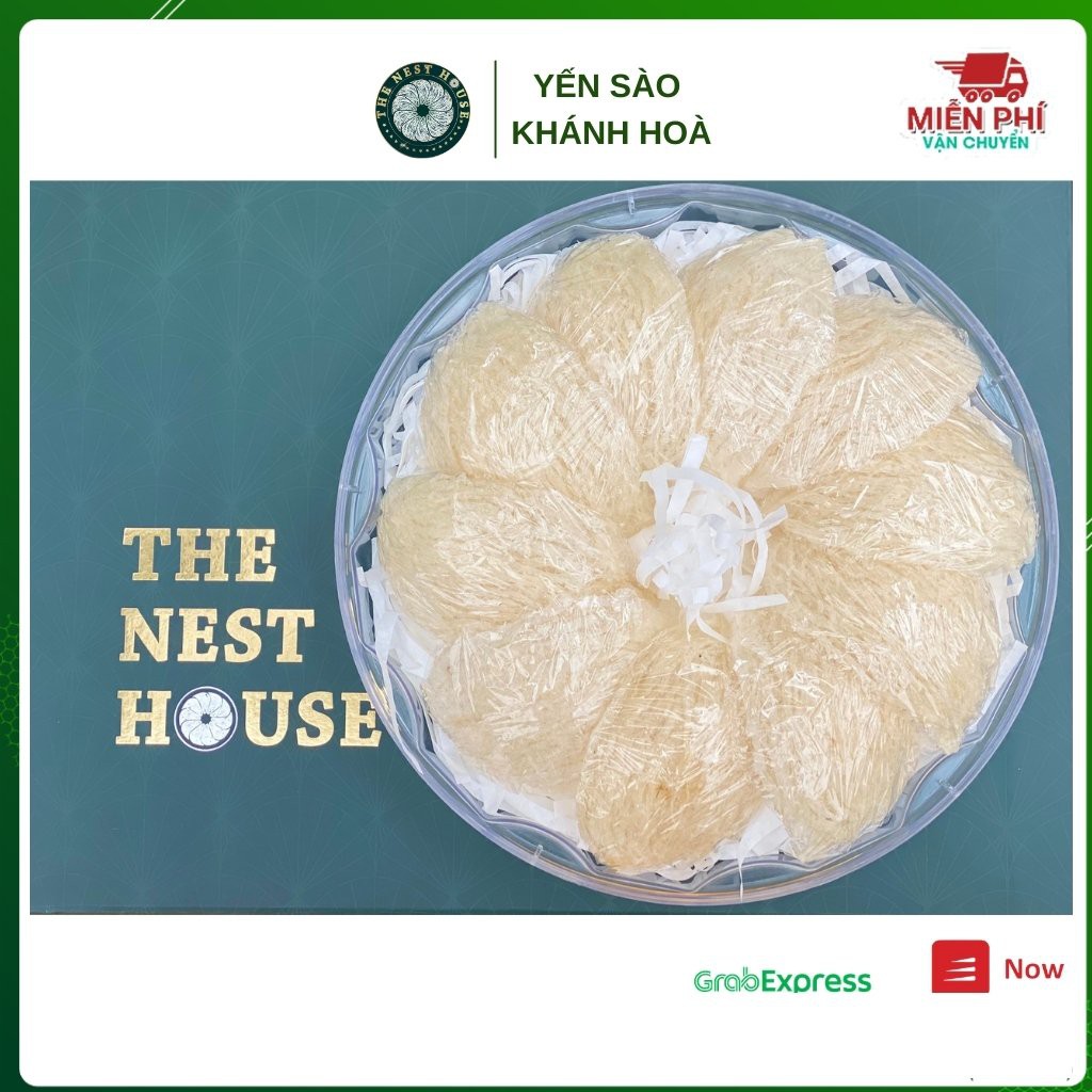 Tổ yến sào Nha Trang Khánh Hoà tinh chế sợi dài cao cấp loại 1 - yến xào không đường The Nest House