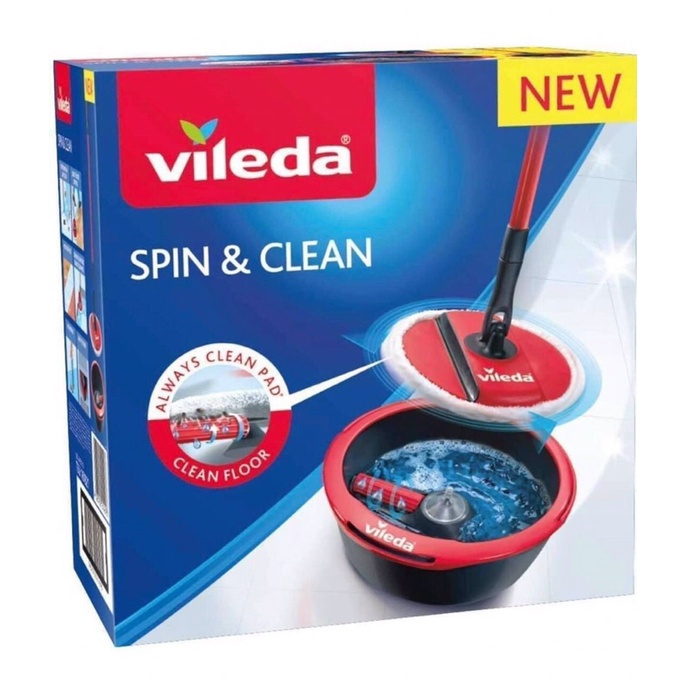 BỘ LAU NHÀ THÔNG MINH VILEDA SPIN & CLEAN