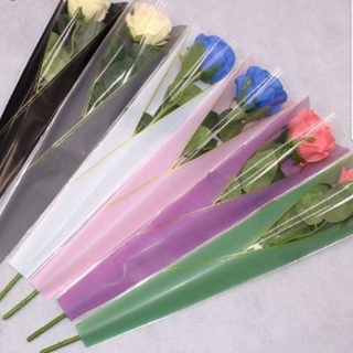 Túi đựng hoa 1 bông. 1 bịch 50 cái
