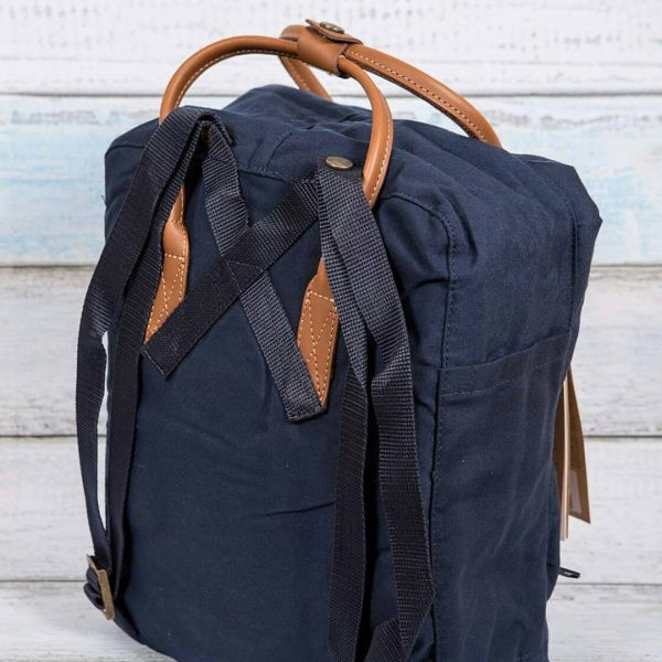 Balo nữ Kanken Mini No.2 Navy vải G1000 cao cấp bảo hành 2 năm
