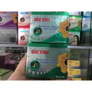 KEM BẢO XINH XANH LÁ 20G TRẮNG DA NGỪA NÁM