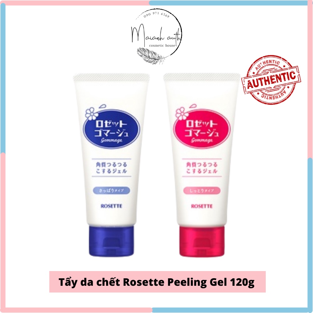 Tẩy tế bào chết Rosette Peeling Gel Nhật Bản 120g