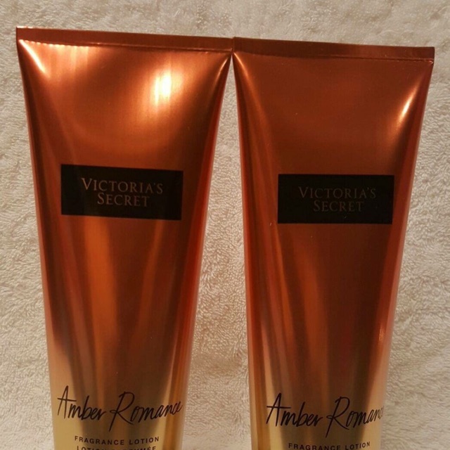 Body lotion amber