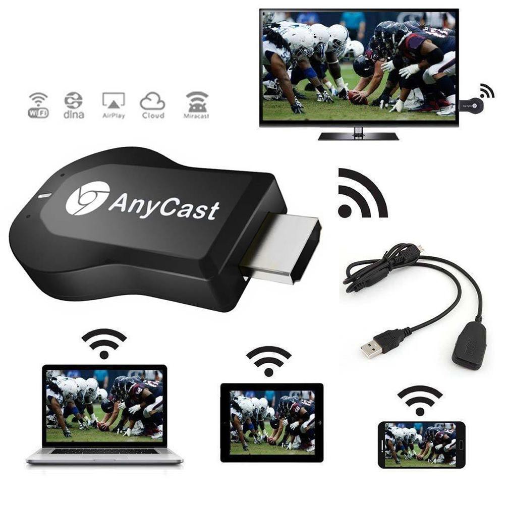 Anycast M2 Plus Smart Tv Hd Dongle Receptor Sem Fio Chromecast Para Display Tv Móvel Airplay Miracast Dongle Anycast Dongle Vara