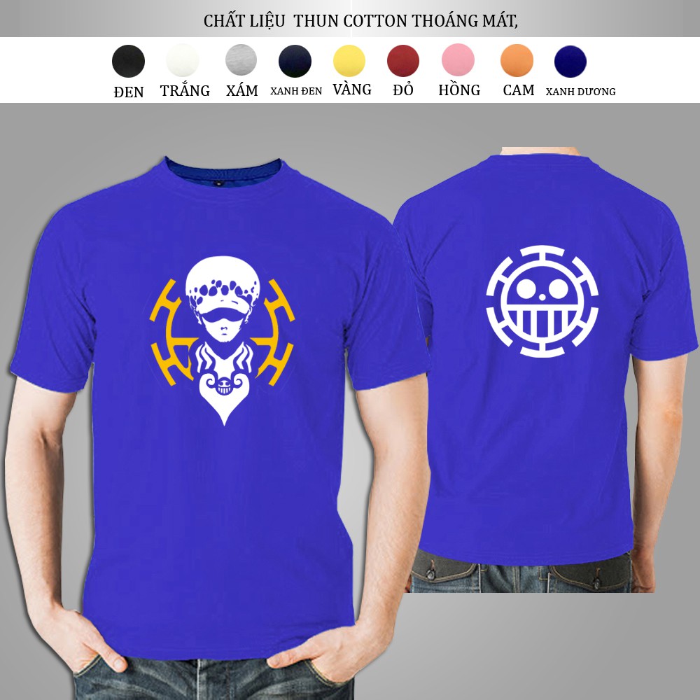 [FreeShip] Áo Phông Nam Nữ, Áo Thun Nam Nữ OnePiecee Laww Chất Thun đủ màu đủ size