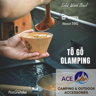[Chính hãng] Tô/Bát gỗ Glamping Naturehike-NH20CJ012