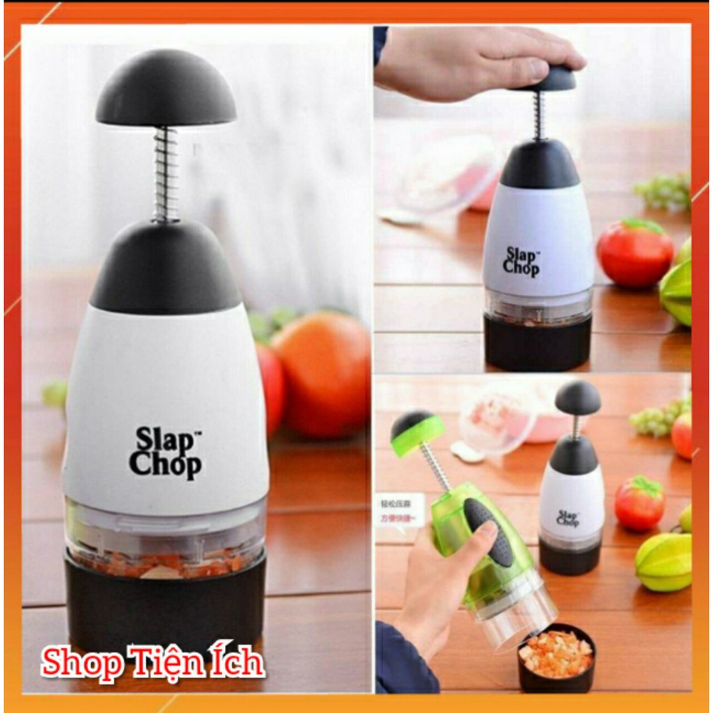 [ Hàng Chính Hãng ] Dụng Cụ Băm Củ Quả Hành Tỏi Slap Chop Loại Lớn