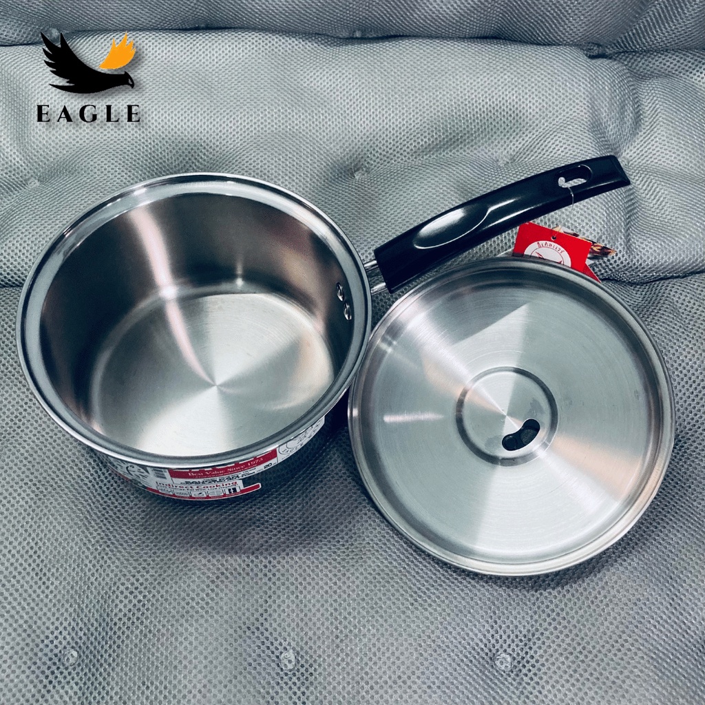 Quánh Inox cao cấp 5 đáy chuyên dùng bếp từ Eagle AS38BK