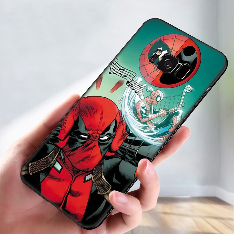 Samsung Galaxy J2 J4 J5 J6 Plus J7 J8 Prime Core Pro J4+ J6+ J730 2018 Casing Soft Case 37LU Deadpool Marvel mobile phone case