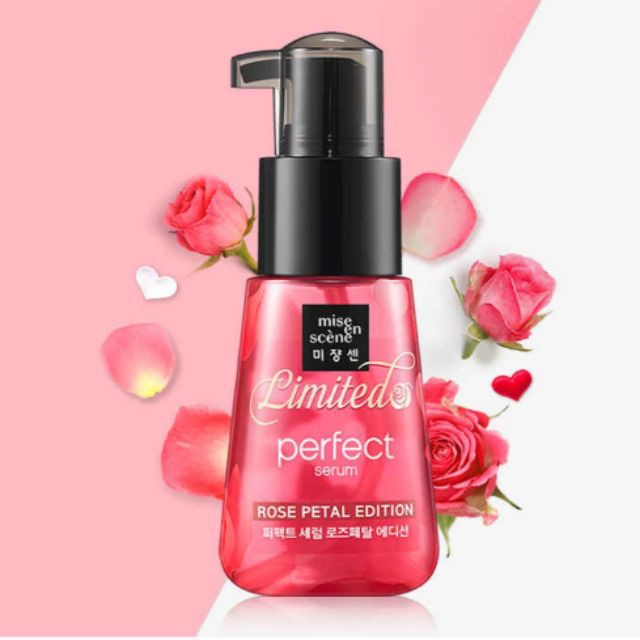 Tinh Chất Dưỡng Tóc Mise En Scene Perfect Serum Rose Edition