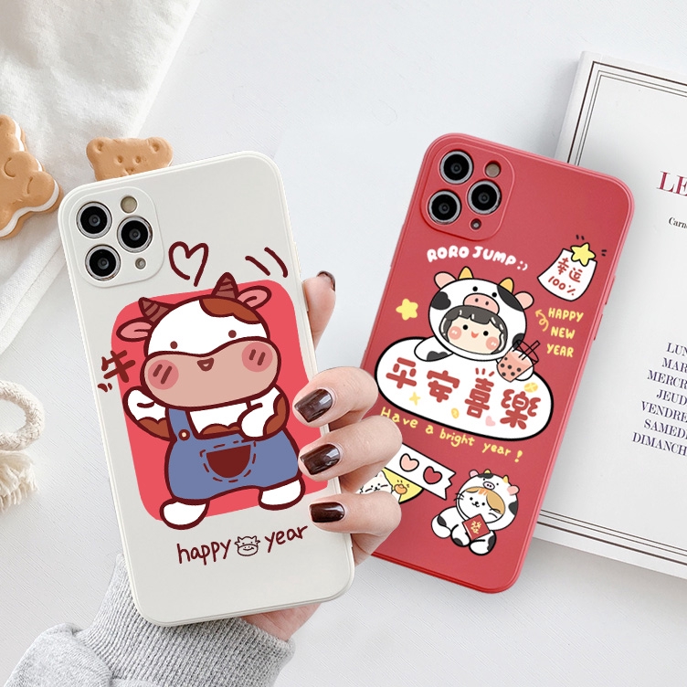 Ốp lưng iphone vuông roro năm mới 6/6plus/6s/6splus/7/7plus/8/8plus/x/xr/xs/11/12/pro/max/plus/promax - Awifi R5-5 | BigBuy360 - bigbuy360.vn