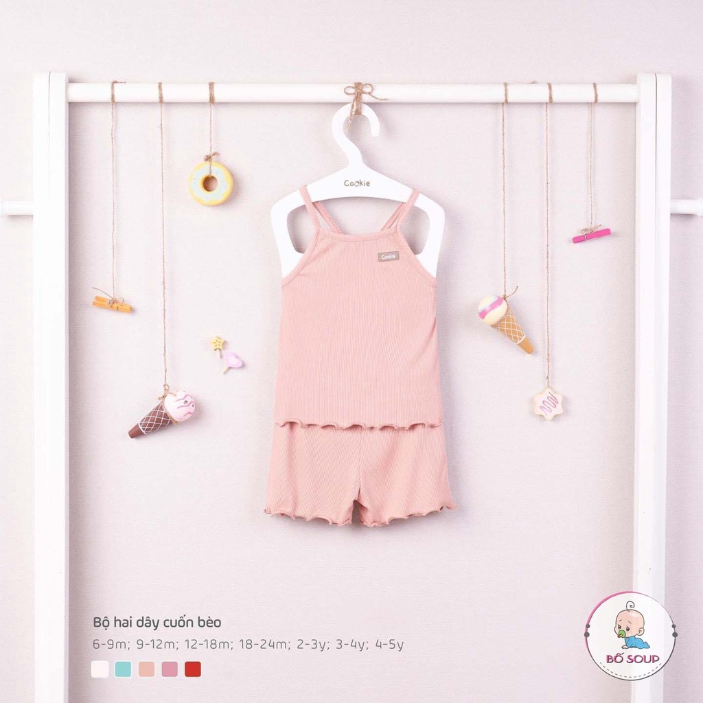 Bộ 2 dây cuốn bèo cookie cho bé yêu