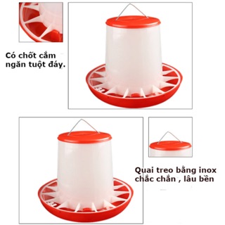 MÁNG ĂN CHỐNG BỚI CHO GÀ (1,5kg và 2,5kg)