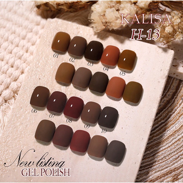 Sơn móng tay Angels 15ml  chuỗi màu nâu cafe.  H13