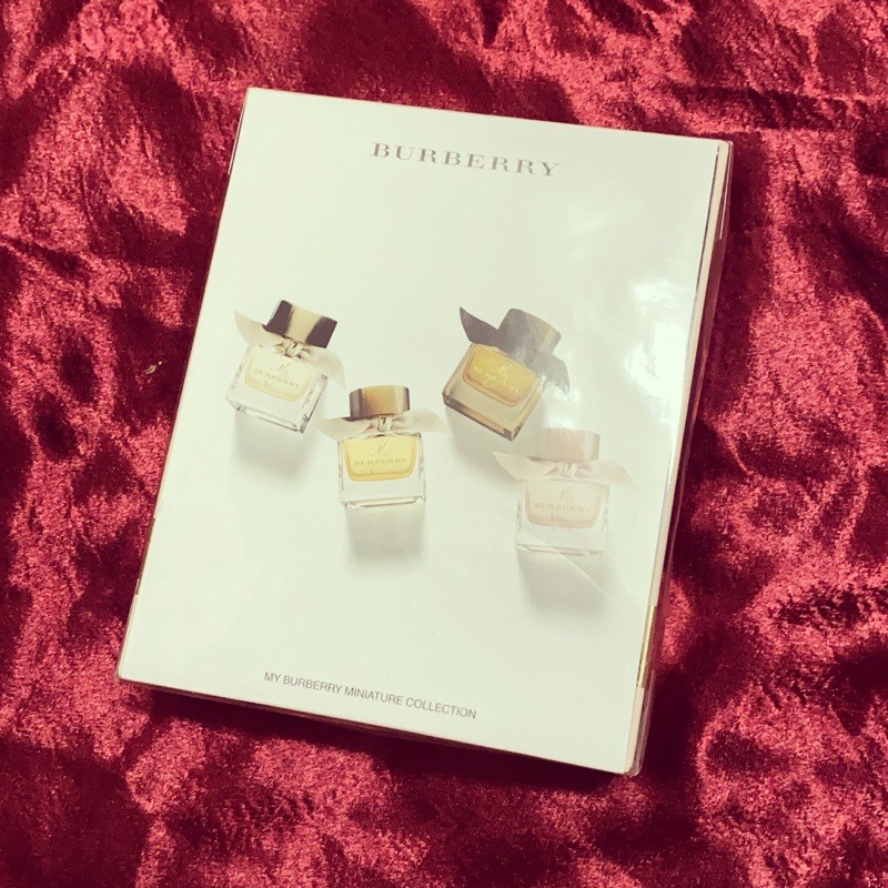 [Hàng USA] Set Nước Hoa MY BURBERRY MINIATURE COLLECTION 4 Chai * 5ml